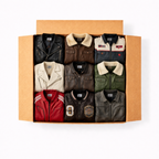 MIXED LEATHER BOMBER JACKETS PER KG 